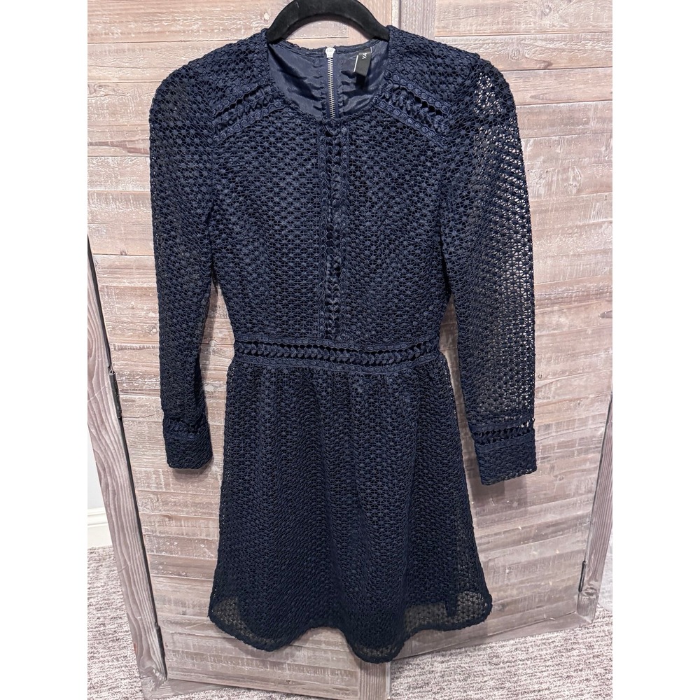 Y.A.S Navy dress women's side xs